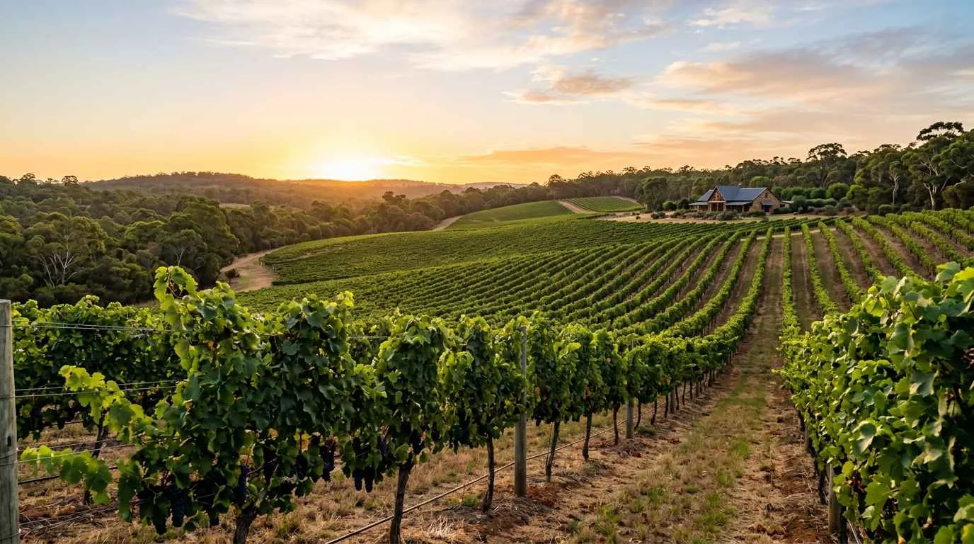 Margaret River vines