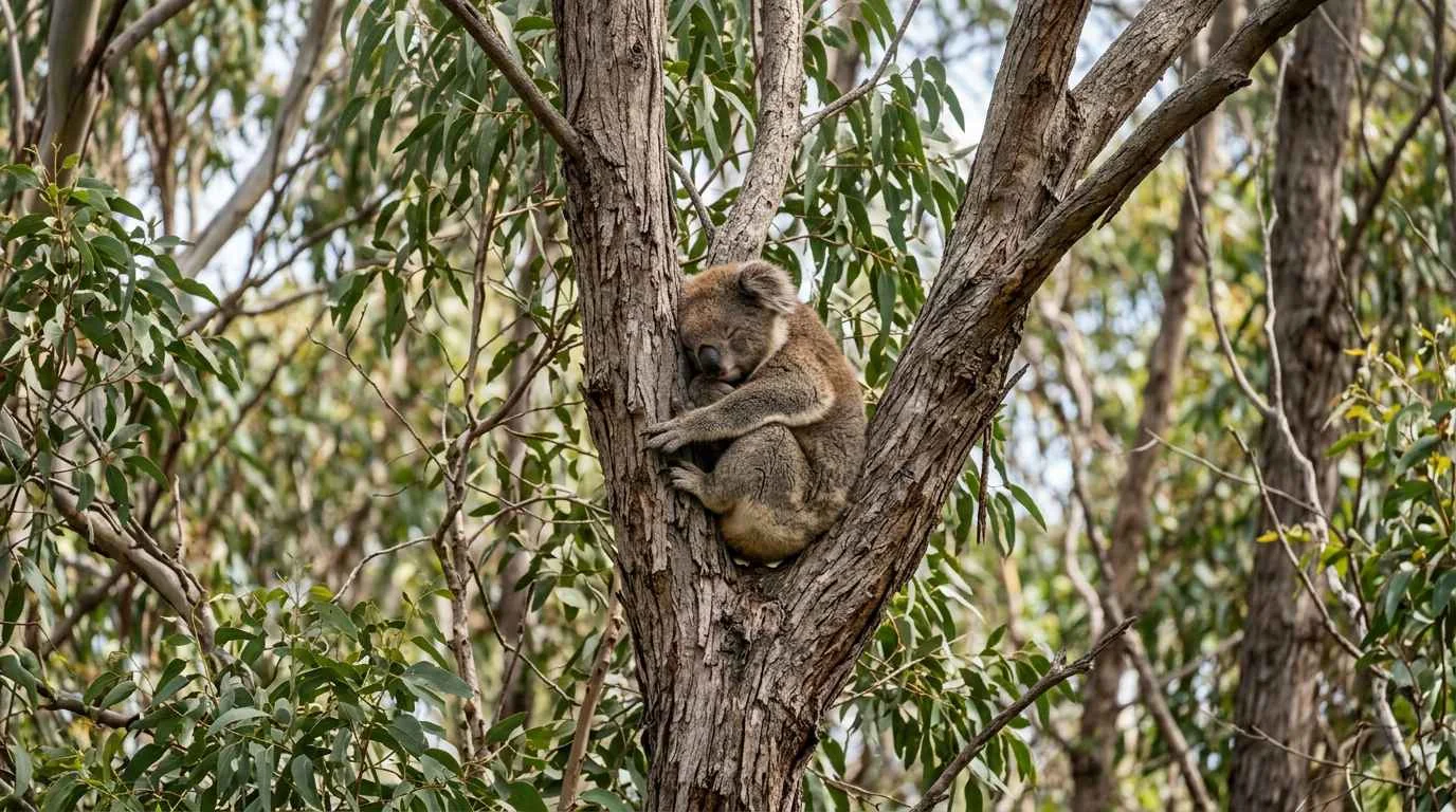 Kangaroo in bushland